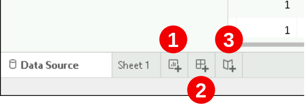 Tableau View Types