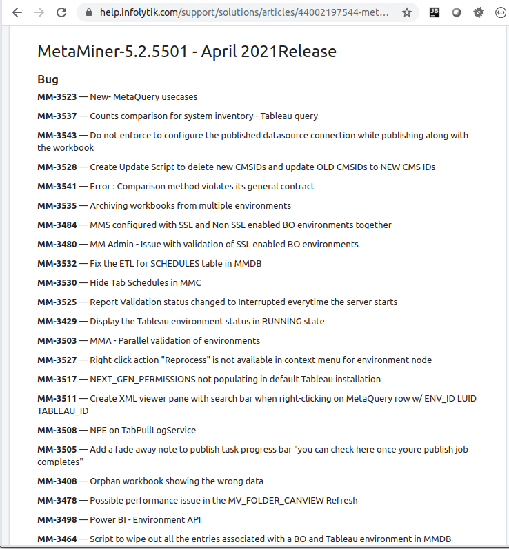 MetaMiner New Release Post