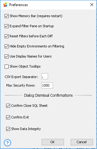 MMC Preferences