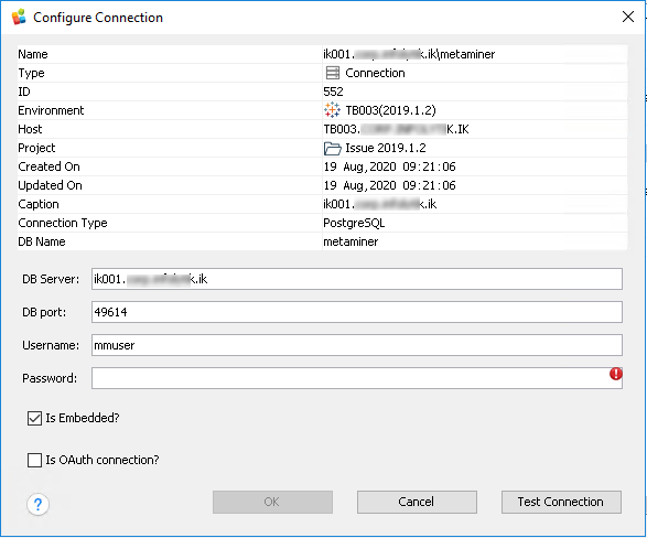 Configure Connection