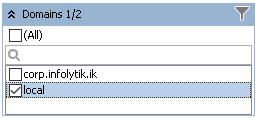 Domains Filter