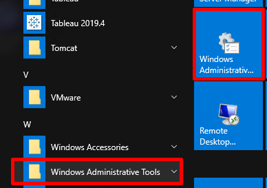 Windows Administrative TOols