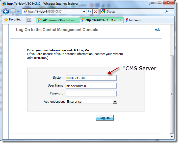 businessobjects-cmc-login-screen