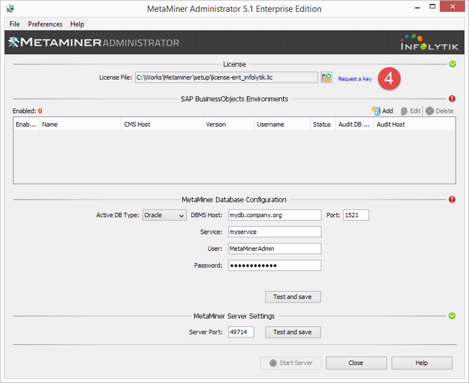 MetaMiner-Administrator-UI-License-Key