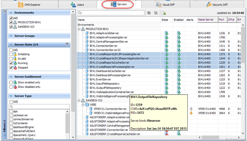 metaminer-application-tabs-servers